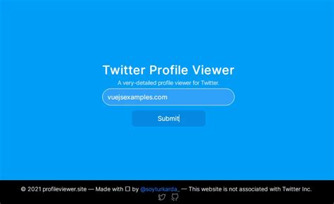 Fast, Free and Easy. . Twitter profile viewer online